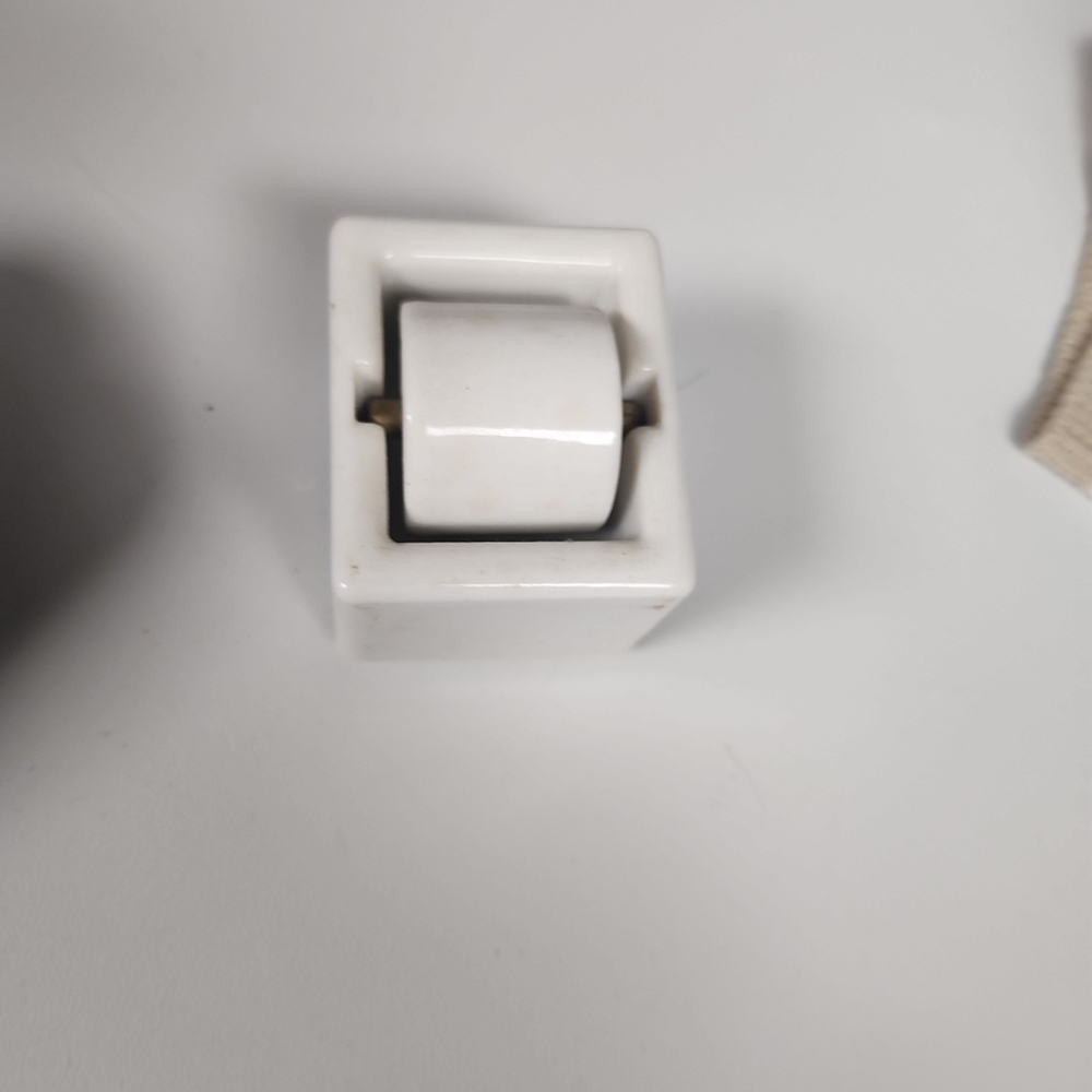 White Ceramic Stamp Moistener Roller
